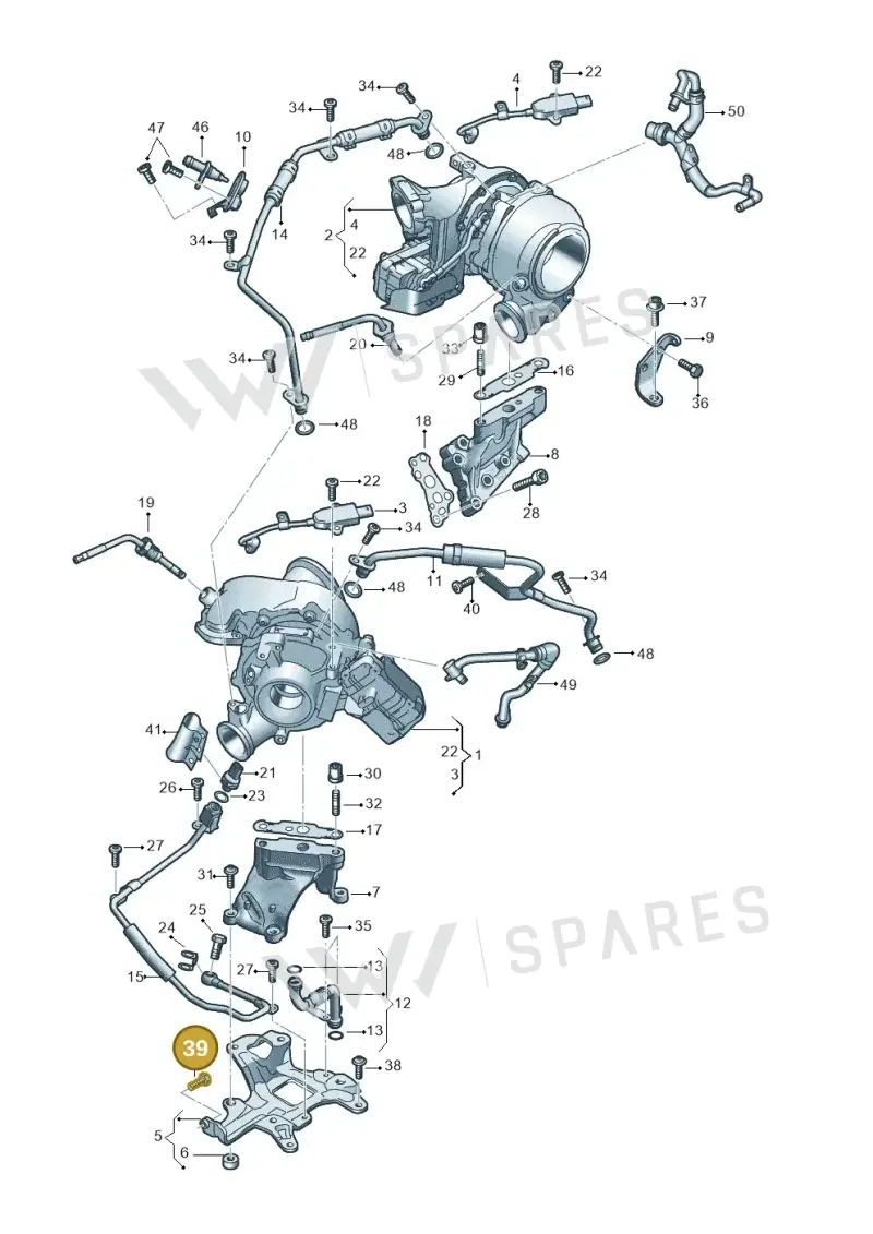 N01021723 — Audi Q8 Quattro 3,0 (2018-) diagram 859145360, position 39