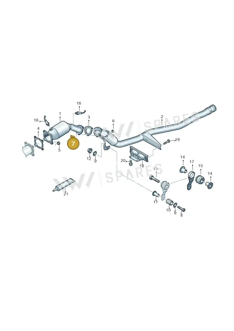 N0102478 — Audi A6 2.7 TDI (2008-2011) diagram 448253400, position 7