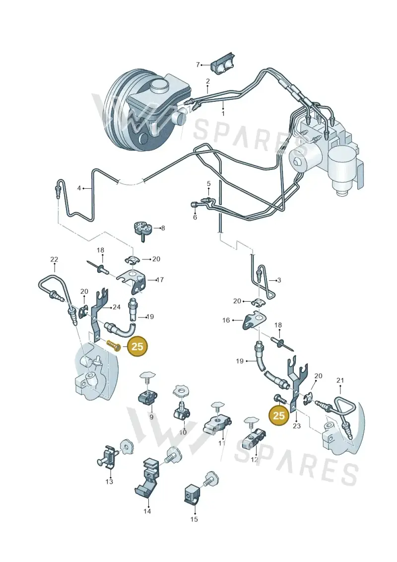 N01029317 — Audi A8/S8/qu. lang    08> (2007-) diagram 249611200, position 25