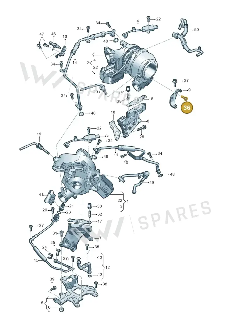 N01029319 — Audi Q8 Quattro 3,0 (2018-) diagram 859145360, position 36