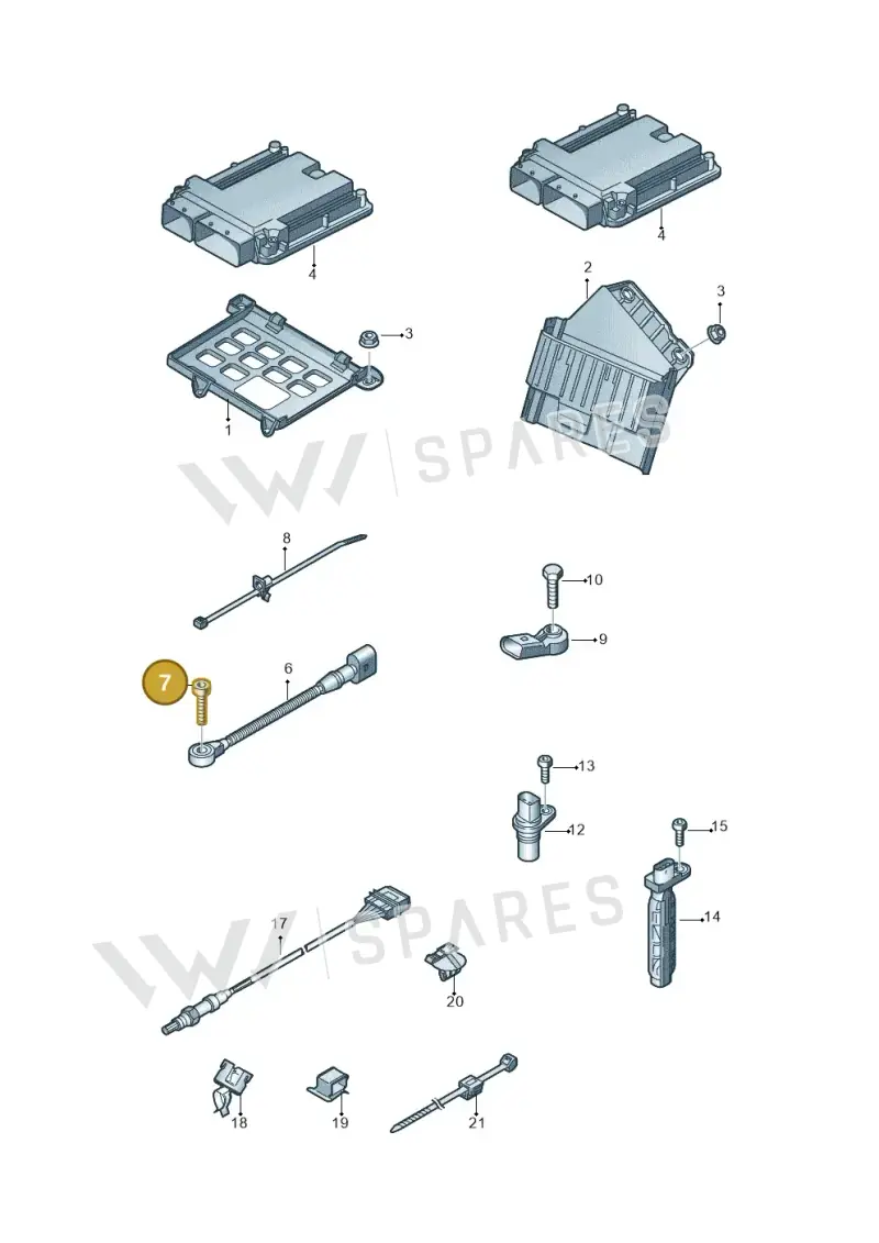 N0103328 — Audi A8L qu. 3.0 TDI (2013-2018) diagram 771906000, position 7