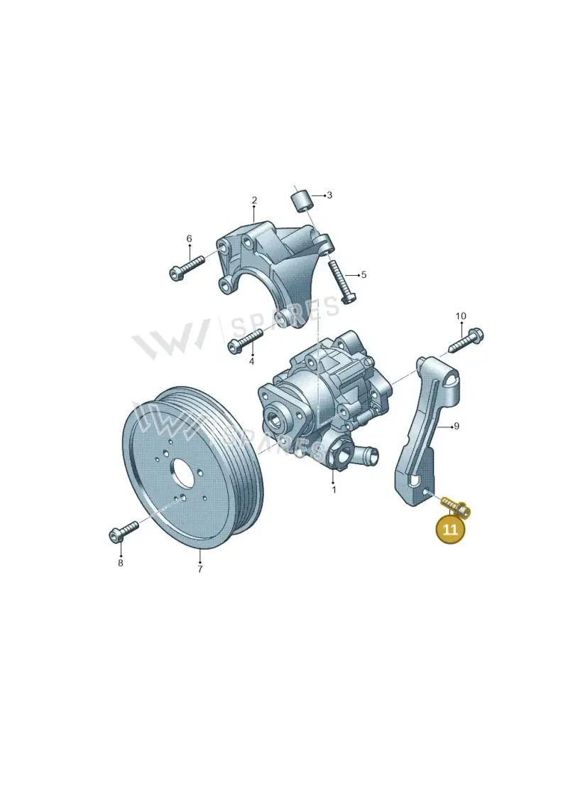 N0103917 — Audi A6 2.7 TDI (2008-2011) diagram 448145850, position 11