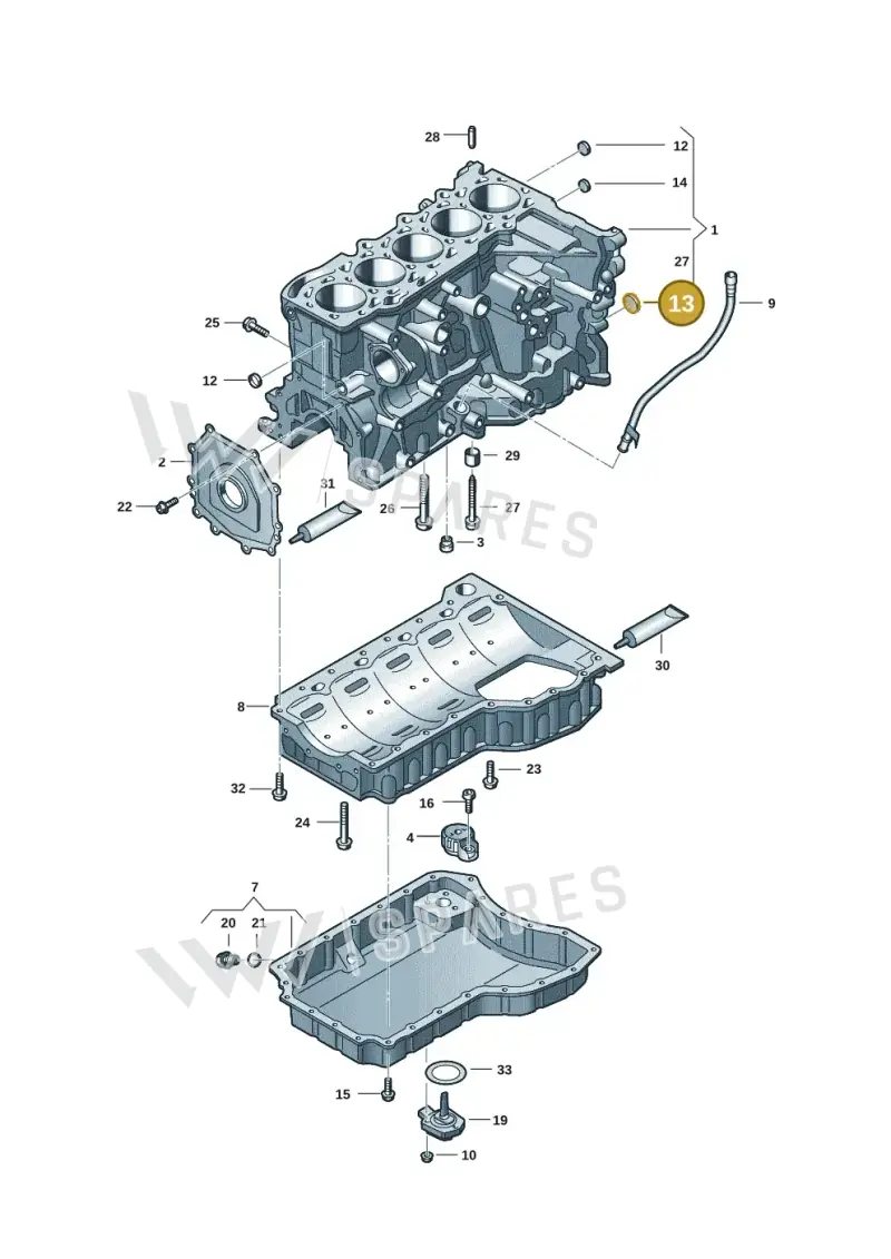 N0119085 — Audi RSQ3 Sportback (2019-2024) diagram 898103101, position 13
