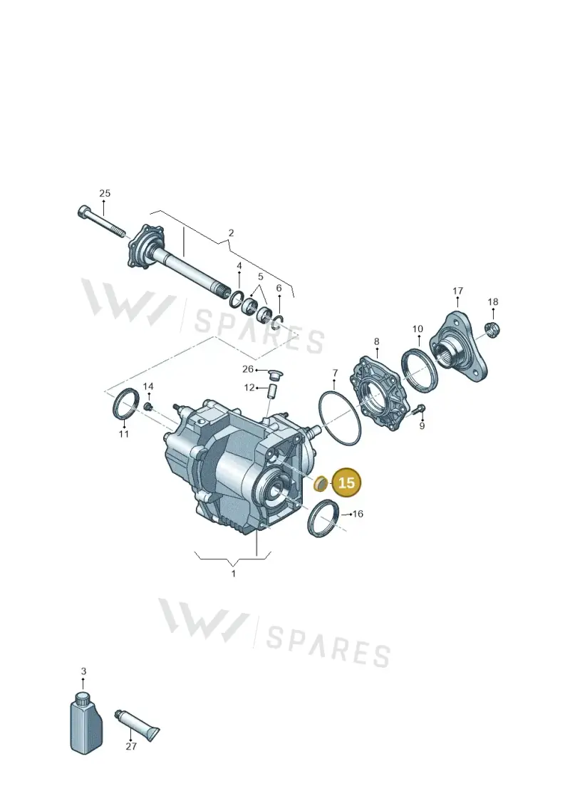 N0119149 — Audi Q3 quattro (2018-2019) diagram 409053051, position 15