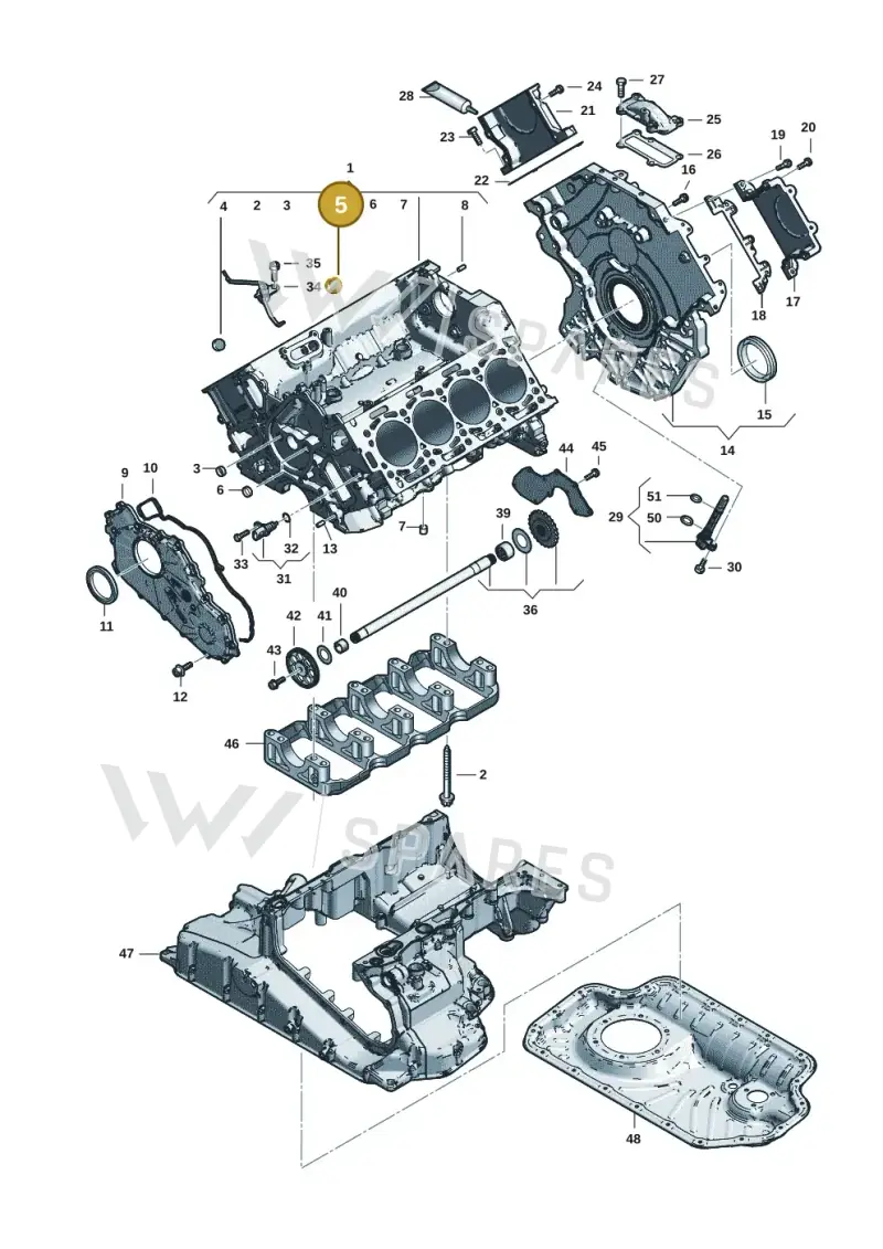 N0119149 — Audi Q8 Quattro 3,0 (2018-) diagram 429103059, position 5