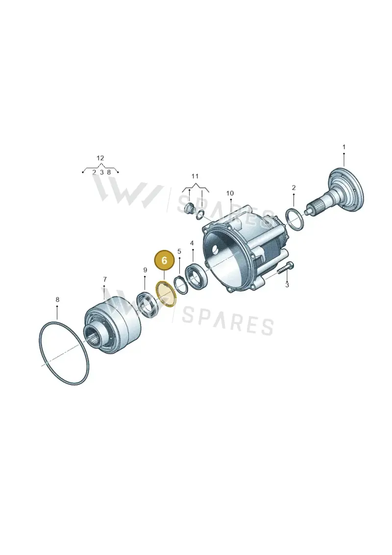 N0123191 — Audi Q5 qu. 2.0 TDI (2008-2012) diagram 620409900, position 6