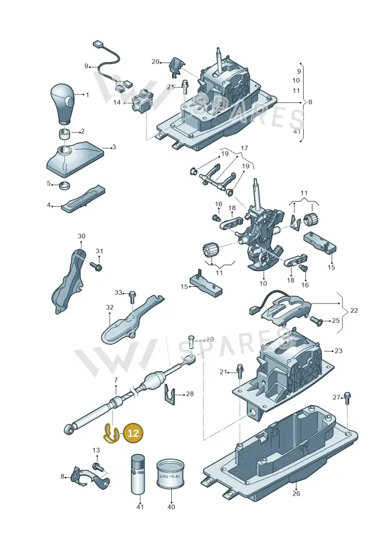 N0123225 — Audi Q7 qu. 3.0 TDI (2009-2015) diagram 493713150, position 12