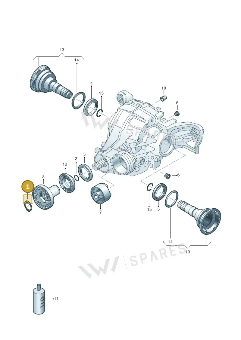 N0123741 — Audi RS6 Avant (2019-) diagram 859525250, position 1