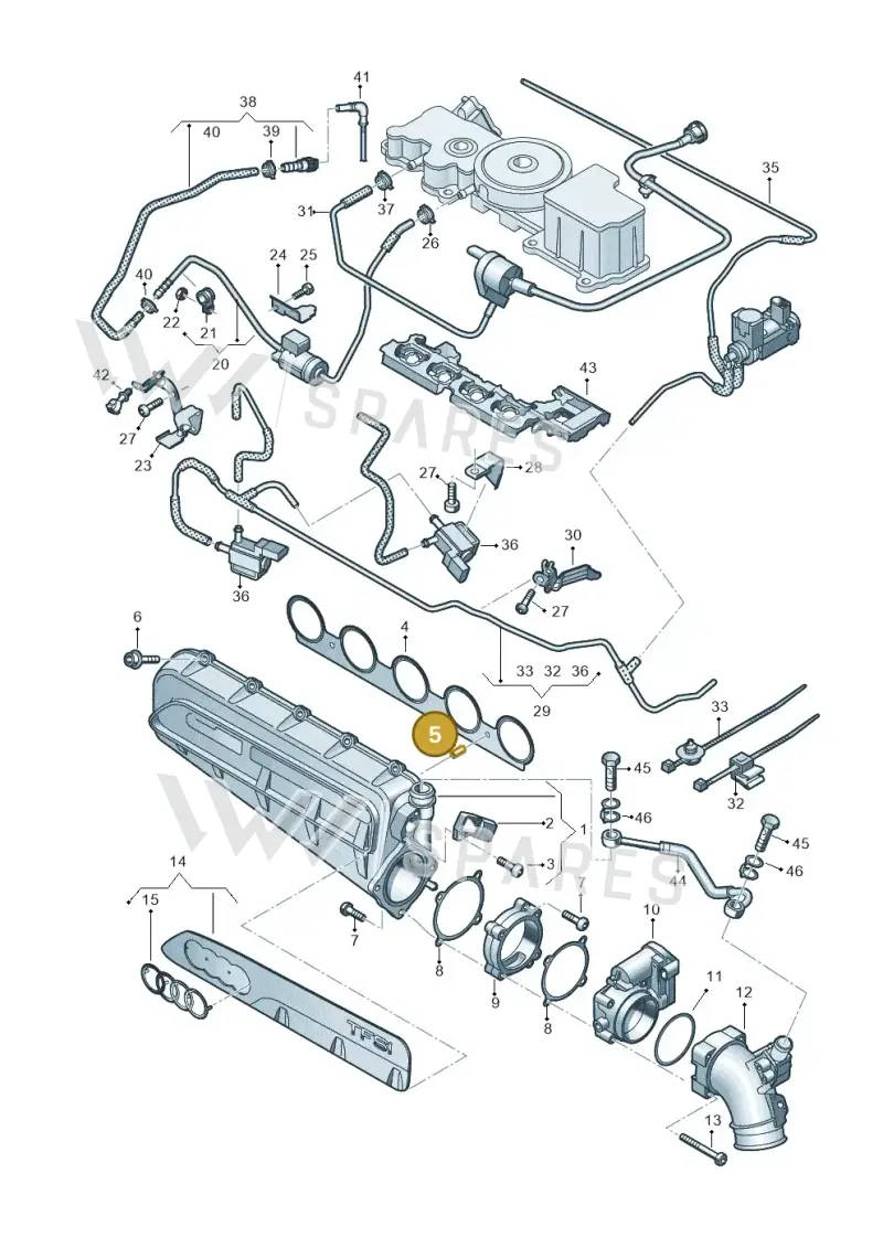 N0131994 — Audi RSQ3 Sportback (2019-2024) diagram 898133320, position 5