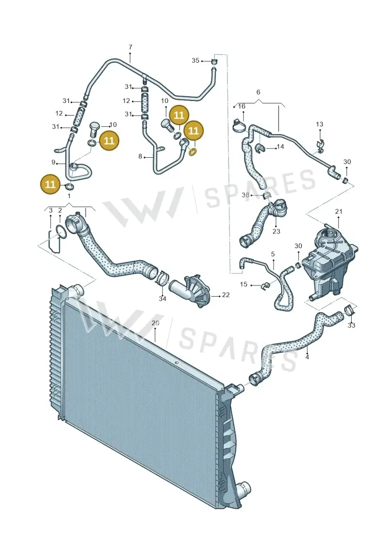 N0138307 — Audi A6 QU.ALLROAD     07> (2006-) diagram 448121360, position 11
