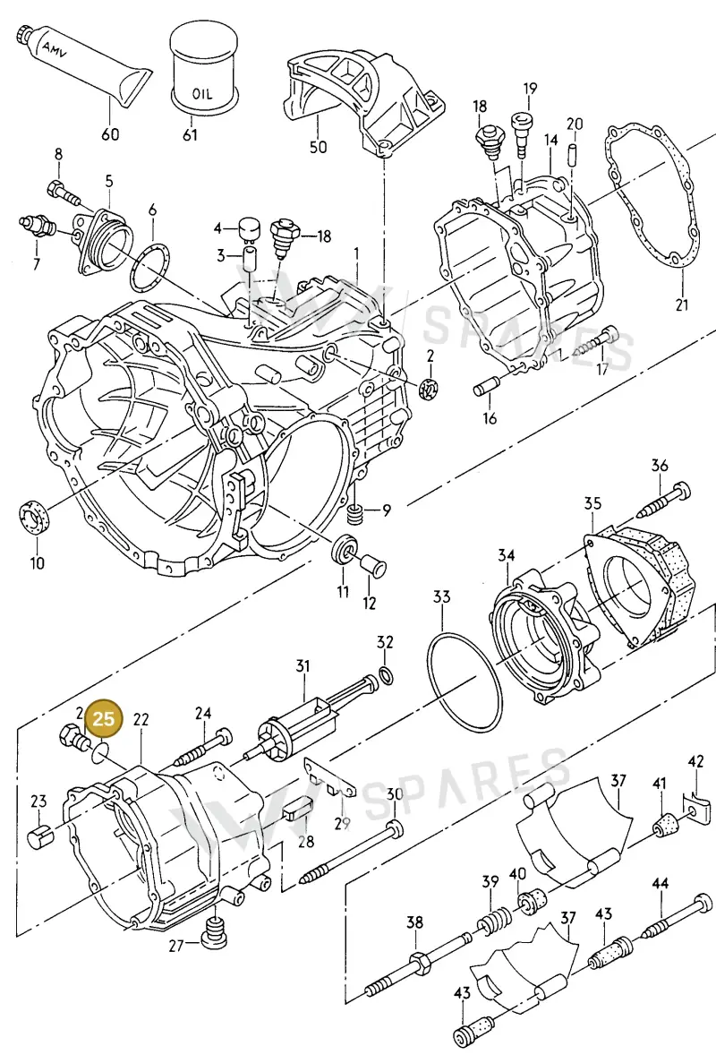 N0138441 — Audi A8 quattro (1999-2002) diagram 139301700, position 25