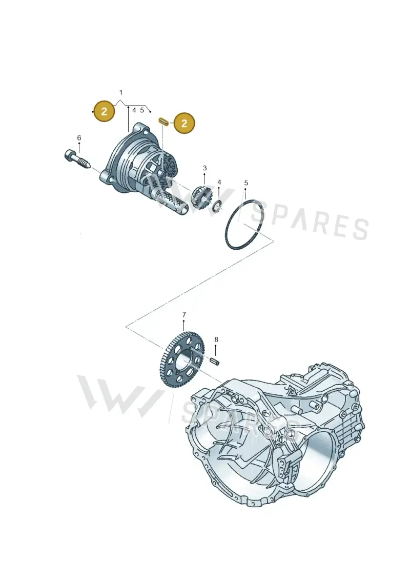 N0149461 — Audi A4/S4/Av./qu. (2001-2004) diagram 090035730, position 2