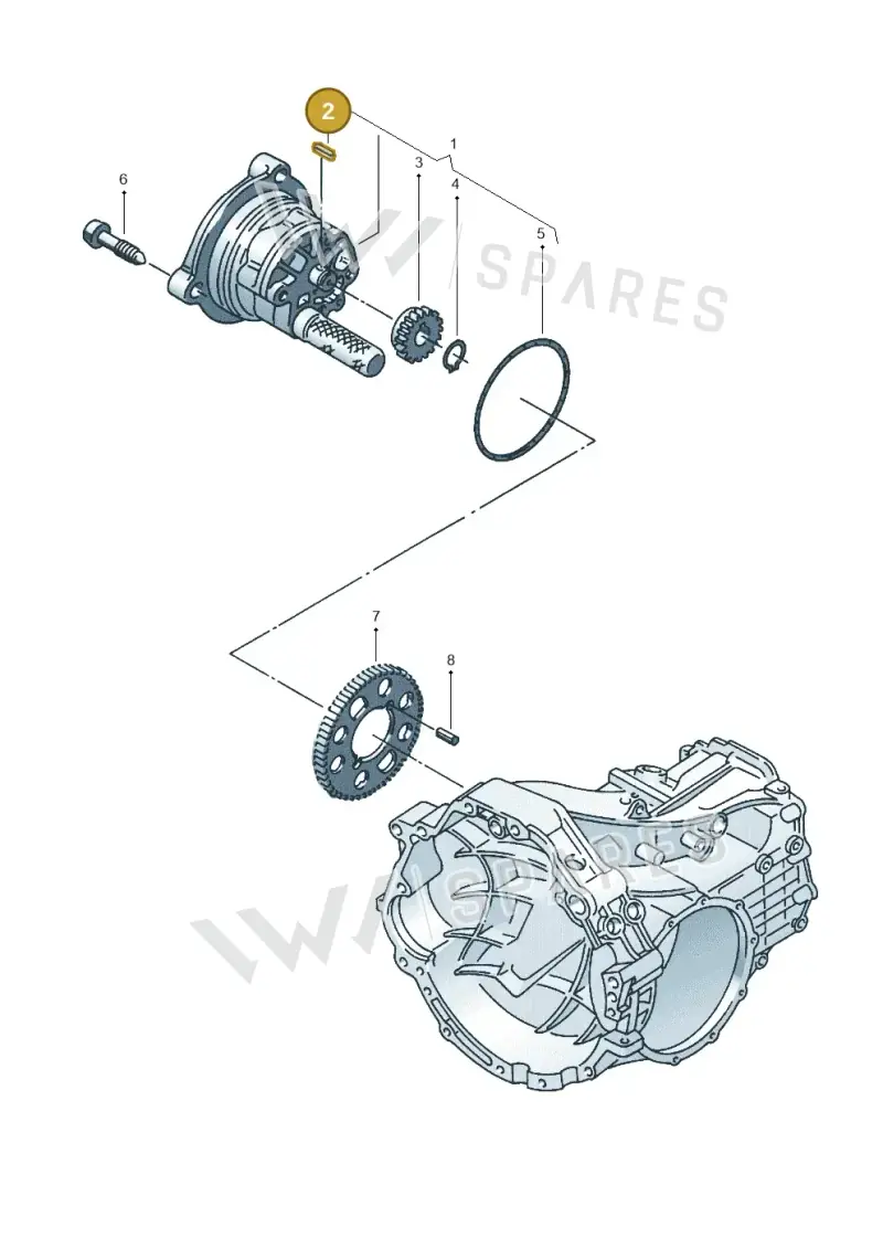 N0149461 — Audi A6/Wagon/quattro (2001-2004) diagram 260315100, position 2