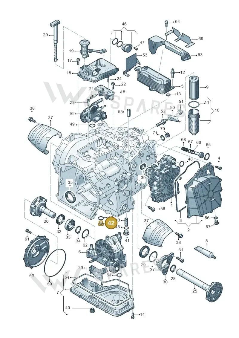 N0160293 — Audi R8 Spyder (2015-2024) diagram 872325500, position 42