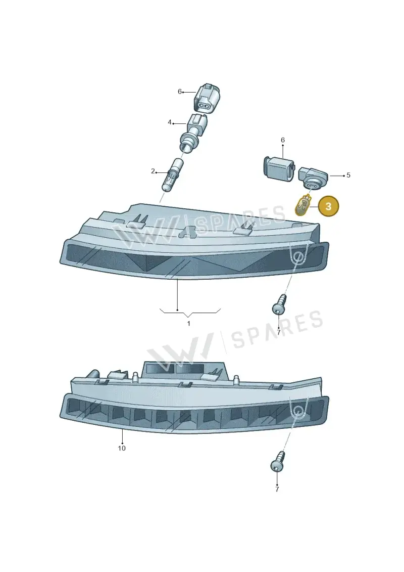 N01775311 — Audi Q7 qu. 3.0 TDI (2009-2015) diagram 493953000, position 3