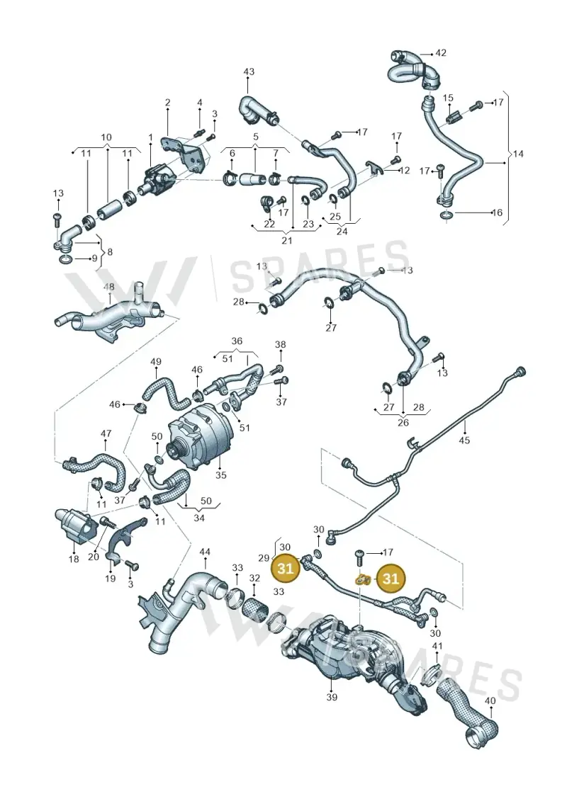 N0206096 — Audi RS6 Avant (2019-) diagram 538121002, position 31