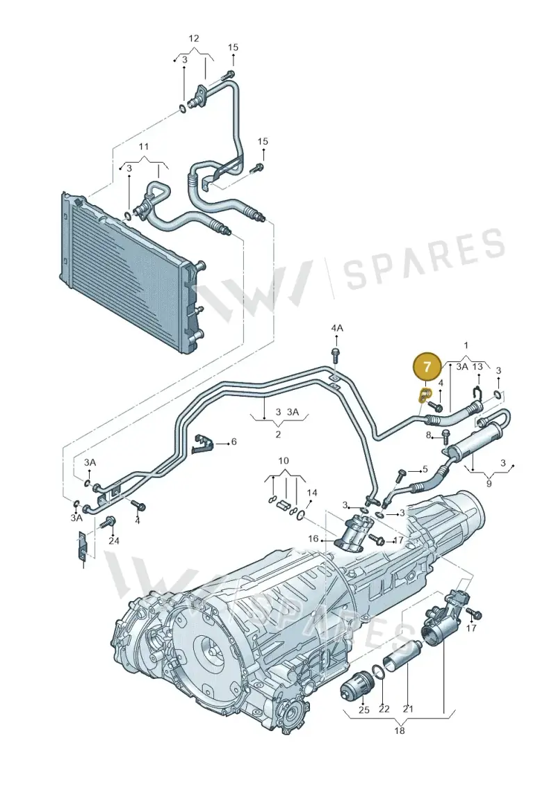 N0206208 — Audi Q5 qu. 2.0 (2009-2018) diagram 647317550, position 7