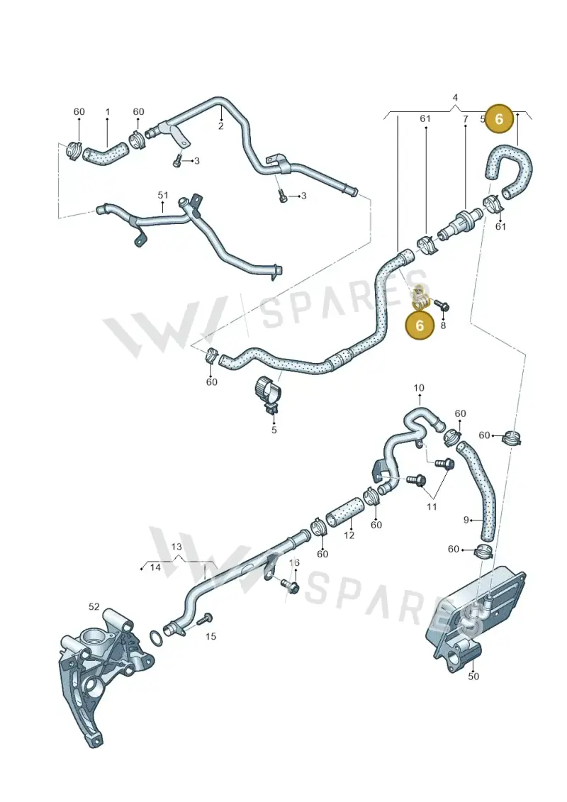 N0206474 — Audi A5 Sportback (2016-2020) diagram 849121490, position 6