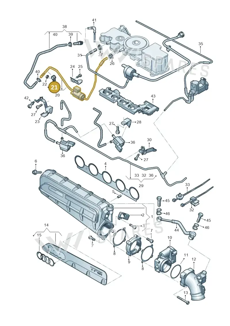 N0206517 — Audi RSQ3 Sportback (2019-2024) diagram 898133320, position 21