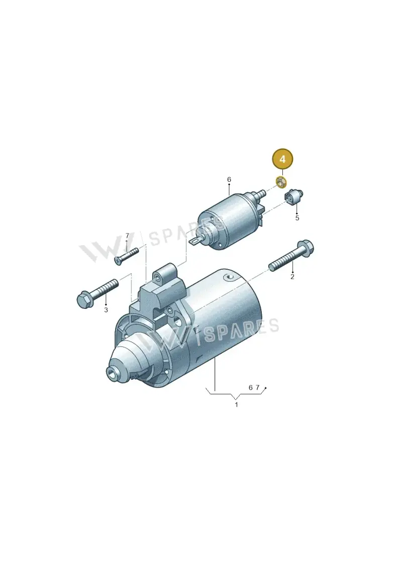 N02214621 — Audi R8 qu. 5.2 (2012-2015) diagram 736911100, position 4
