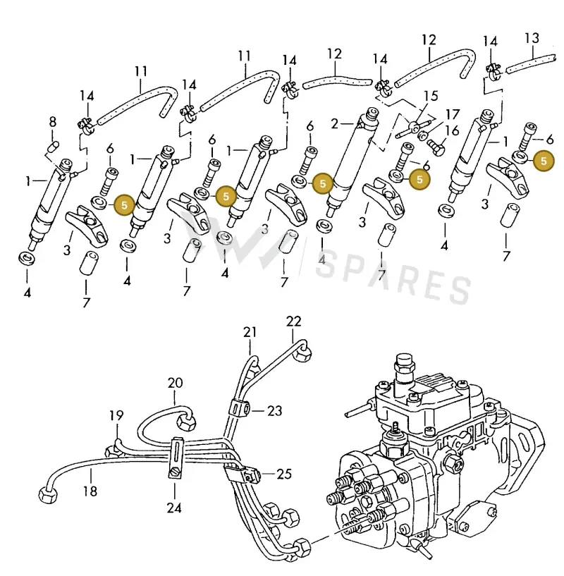 N0237314 — Audi 100/Wagon         92 (1991-1992) diagram 118130900, position 5