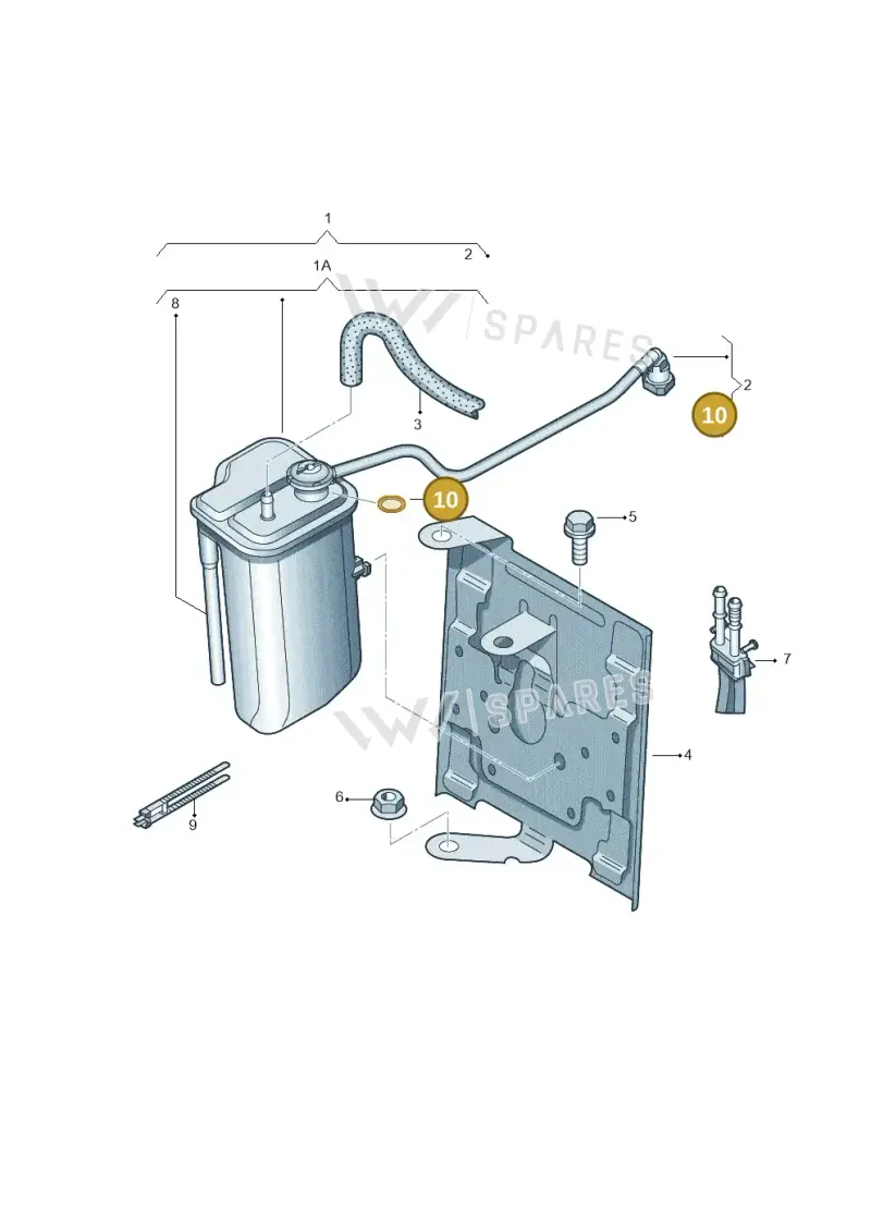 N0282231 — Audi RS3 Sportback (2011-2012) diagram 412201800, position 10