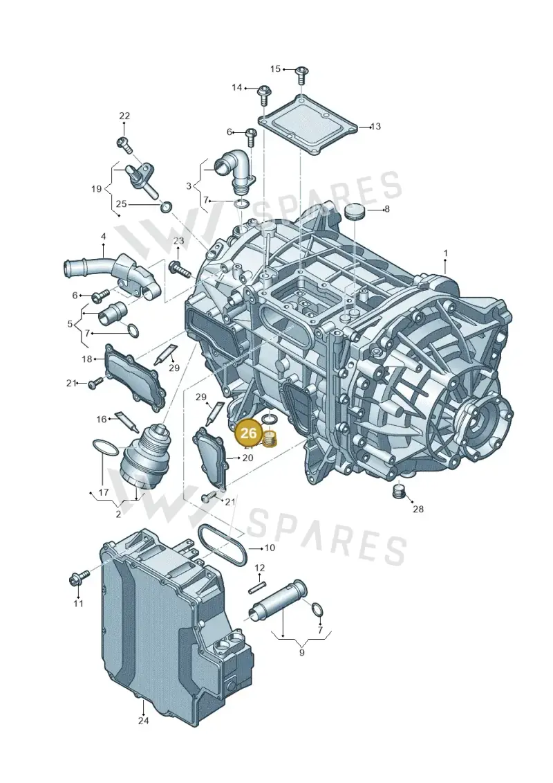 N0438152 — Audi Q8 e-tron (2018-2020) diagram 586103500, position 26