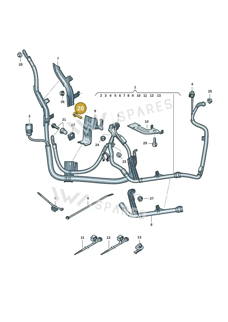 N0902619 — Audi A6 2.0 (2018-) diagram 430972009, position 28