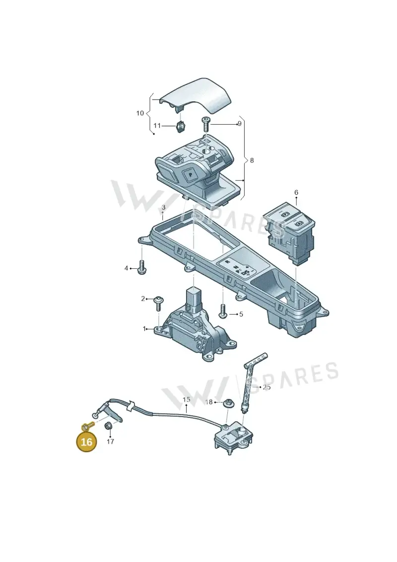 N0902619 — Audi RS6 Avant (2019-) diagram 435713100, position 16