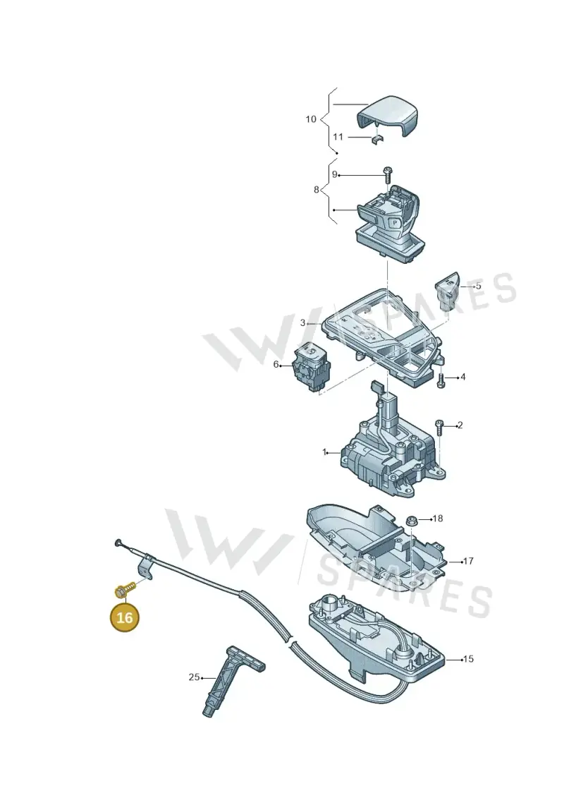 N0902619 — Audi RS4 Avant (2017-) diagram 849713100, position 16