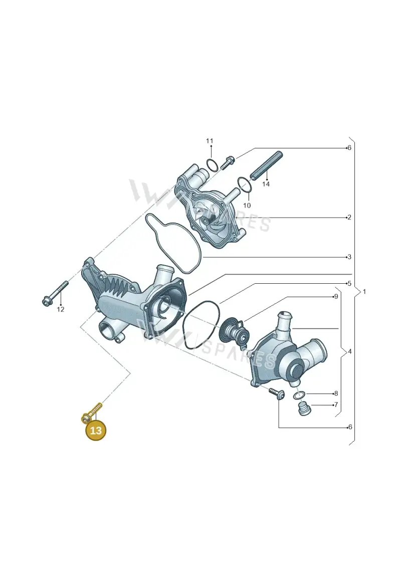 N10080204 — Audi A4/S4 Cabrio./qu. 07> (2006-) diagram 247121200, position 13