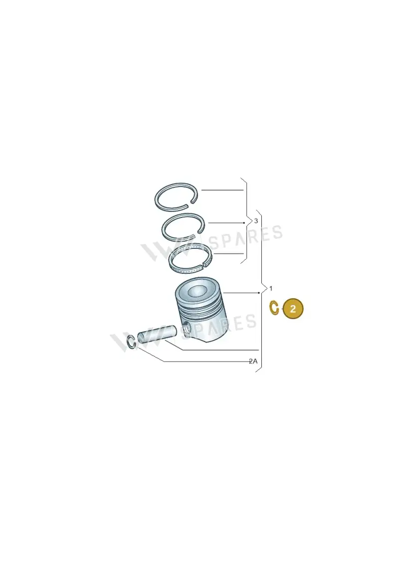 N10133301 — Audi A3 Sportback (2016-2020) diagram 248107100, position 2
