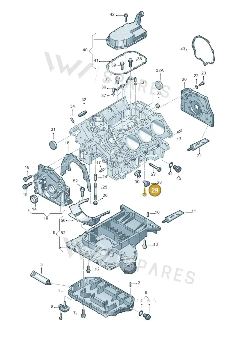 N10169902 — Audi A4/S4/Av./qu.     05> (2005-) diagram 249103300, position 29