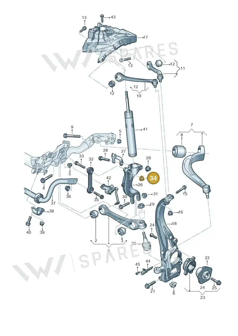 N10286110 — Audi RS6 Avant (2019-) diagram 859407000, position 34
