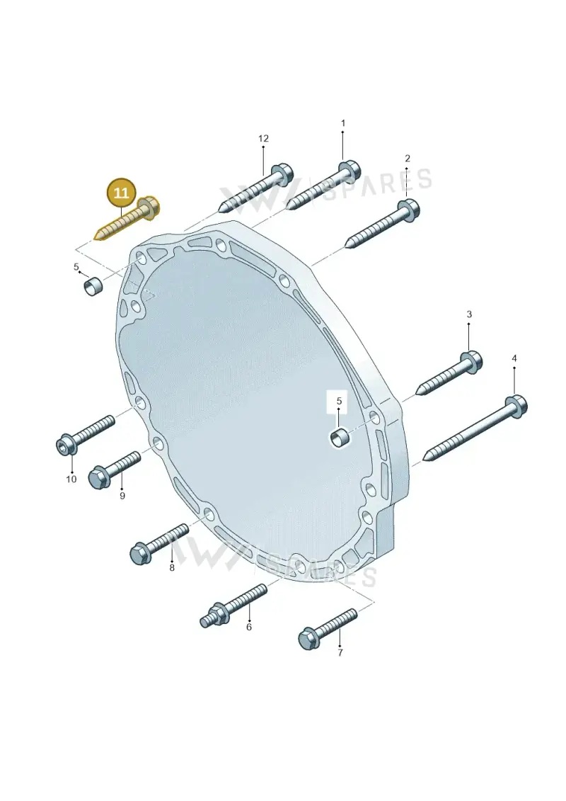 N10290206 — Audi Q7 qu. 3.0 TDI (2009-2015) diagram 493300810, position 11