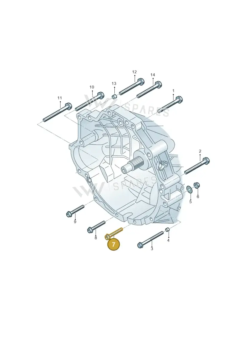 N10304404 — Audi A6 2.7 TDI (2008-2011) diagram 448300700, position 7