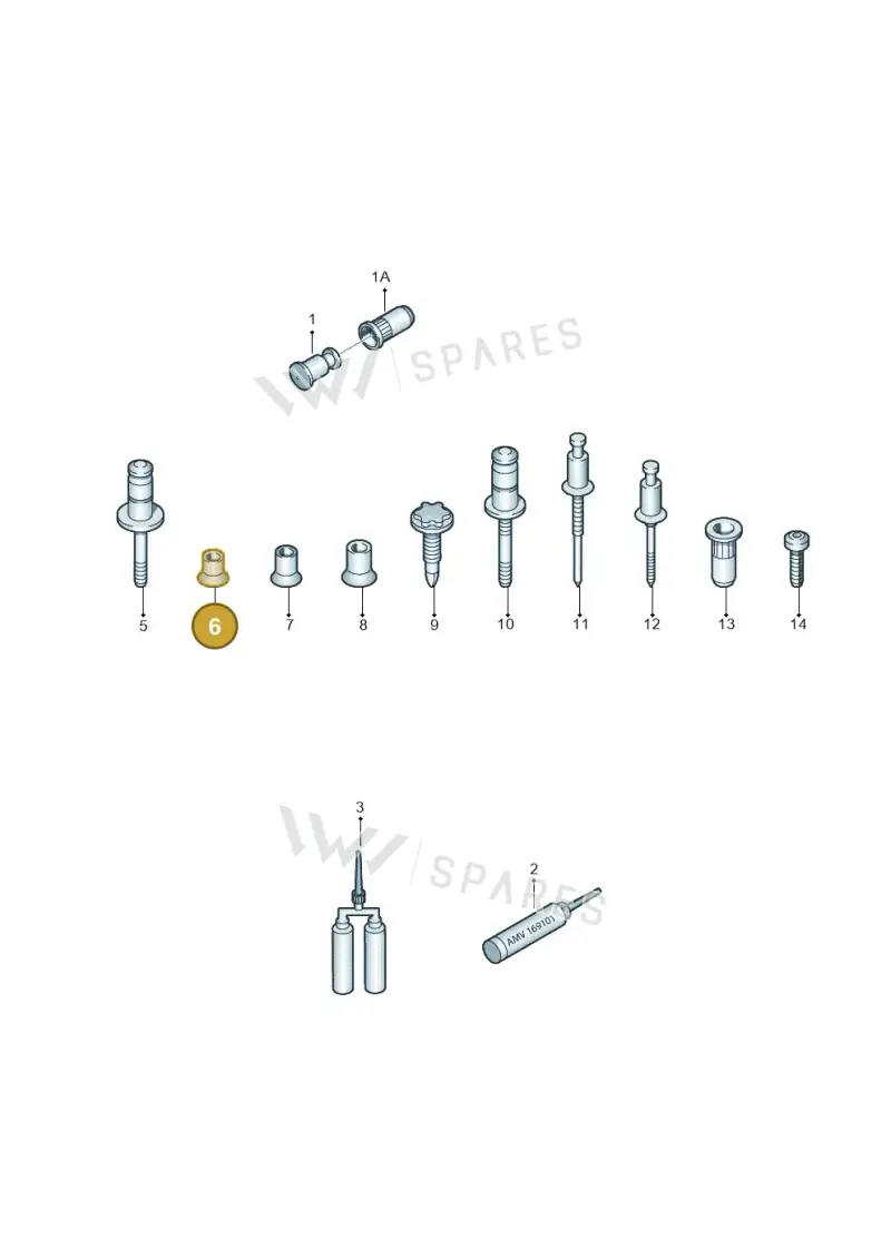 N10323901 — Audi A8L qu. 3.0 TDI (2013-2018) diagram 696800800, position 6