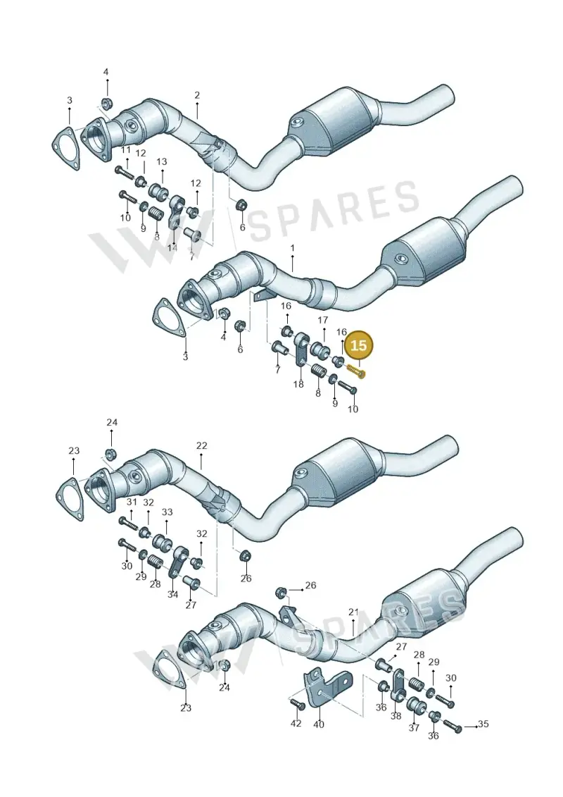 N10344302 — Audi A4/S4/Av./qu.     05> (2005-) diagram 454253740, position 15