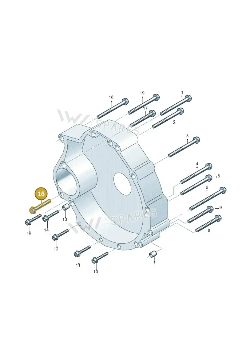 N10406203 — Audi A6 2.7 TDI (2008-2011) diagram 448300900, position 16