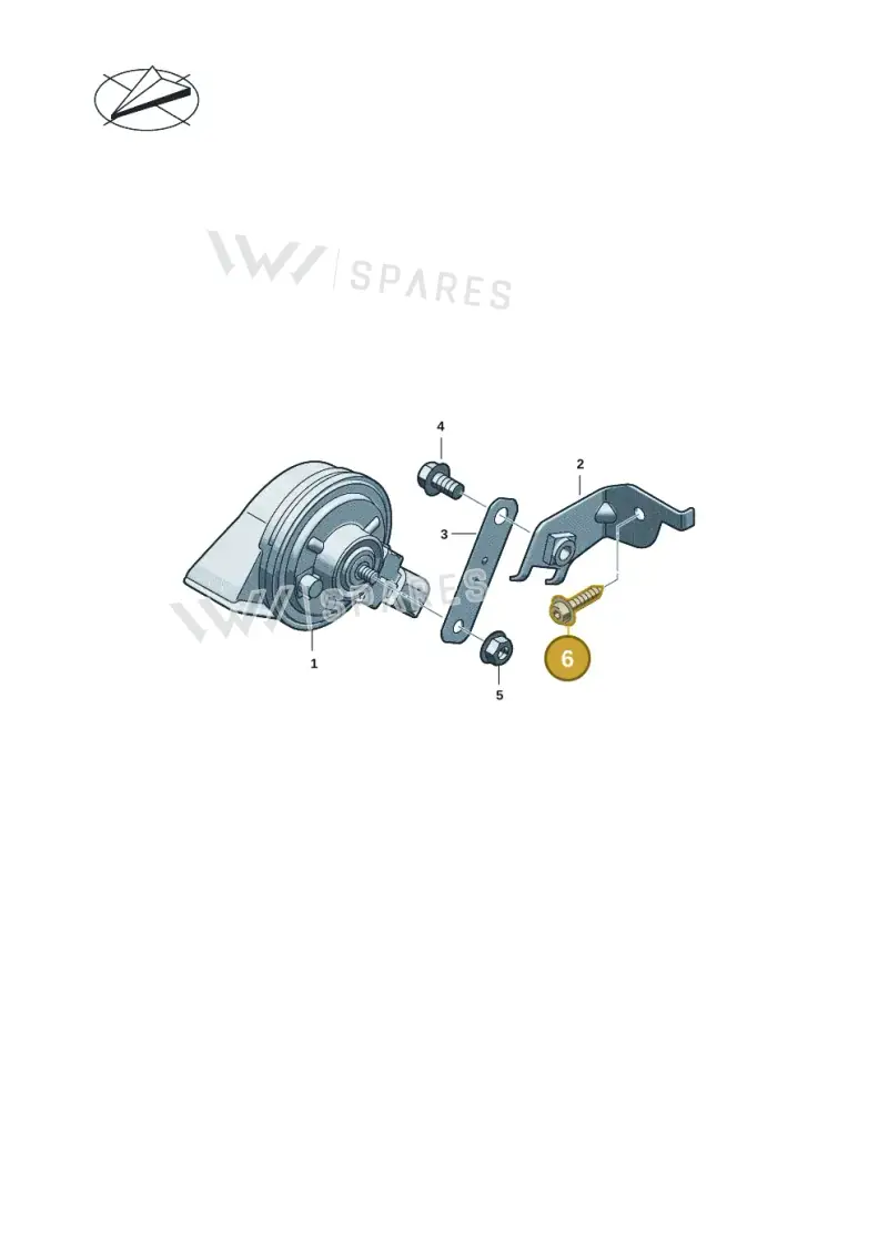 N10411402 — Audi A5 Limo 2.0 (2024-) diagram 8wk951000, position 6