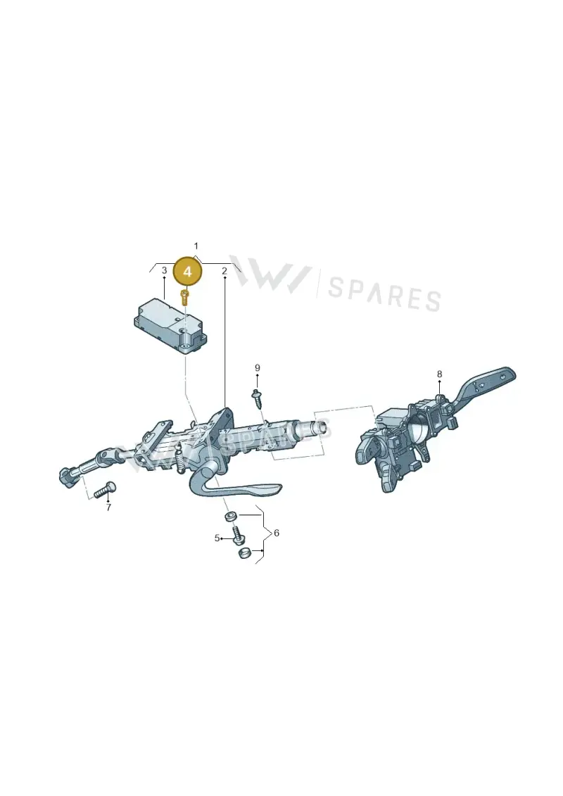 N10430104 — Audi RSQ3 Sportback (2019-2024) diagram 850419500, position 4
