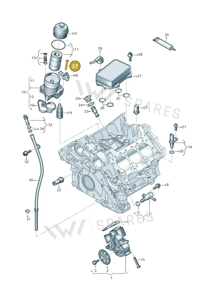 N10470703 — Audi A5 Limo 2.0 (2024-) diagram 849115200, position 17
