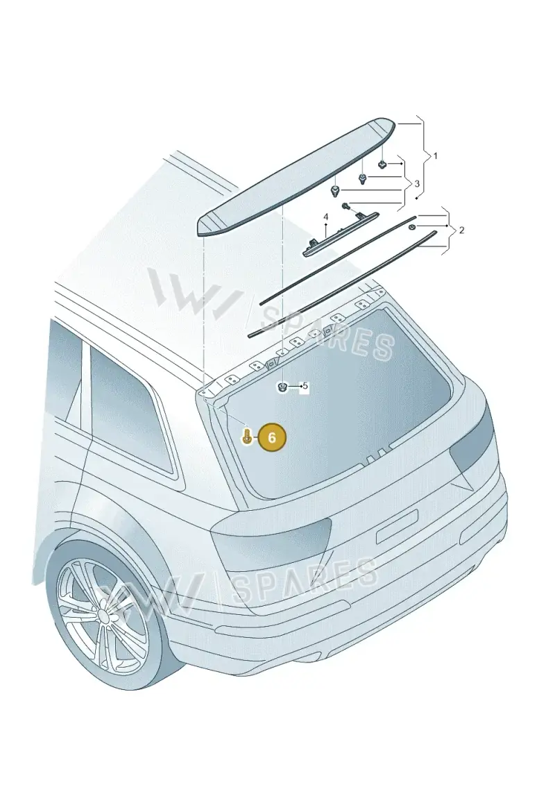 N10485706 — Audi Q7 qu. 3.0 TDI (2015-2019) diagram 859827500, position 6