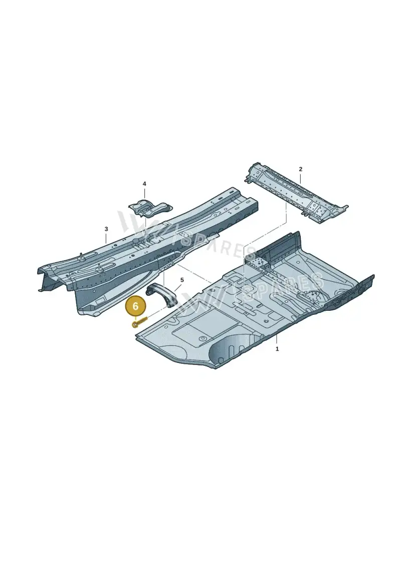 N10526603 — Audi RS e-tron GT (2020-2020) diagram 4j1803010, position 6