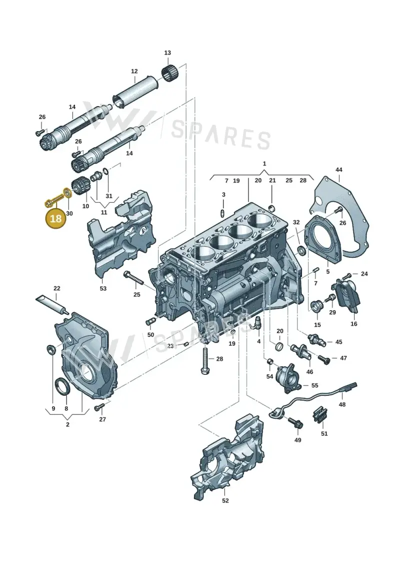 N10544904 — Audi A5 Limo 2.0 (2024-) diagram 849103017, position 18
