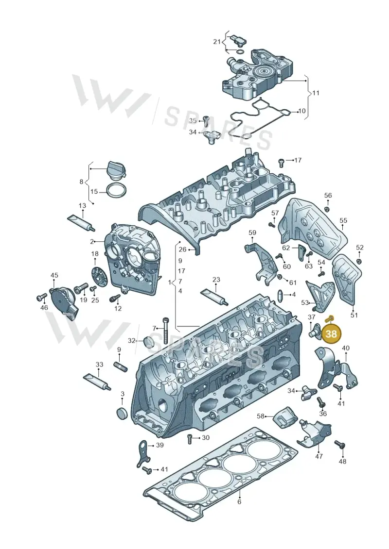 N10546403 — Audi A5 Limo 2.0 (2024-) diagram 849103000, position 38