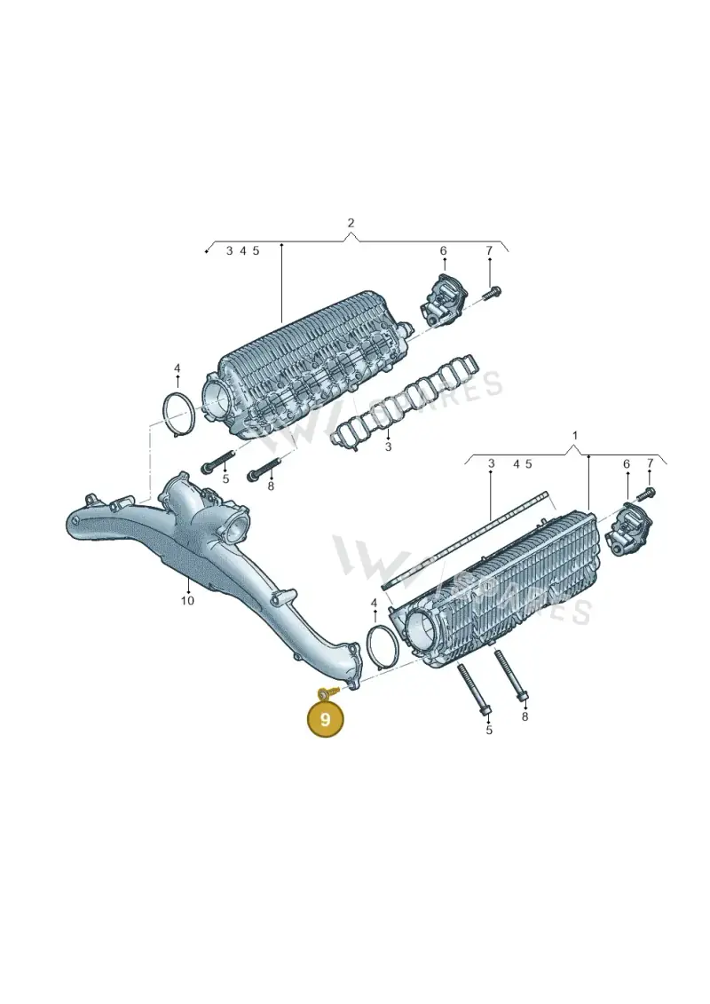 N10562202 — Audi Q8 Quattro 3,0 (2018-) diagram 859129700, position 9
