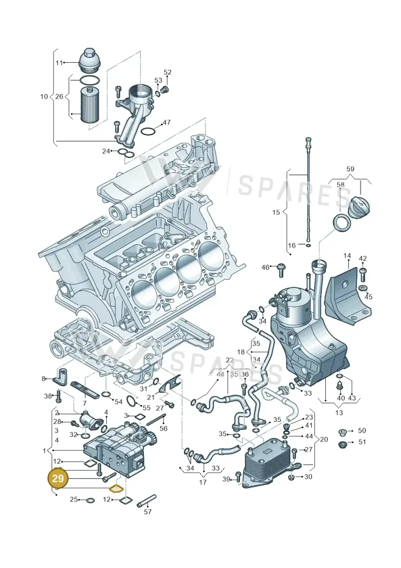 N10562603 — Audi R8 qu. 5.2 (2012-2015) diagram 618115000, position 29