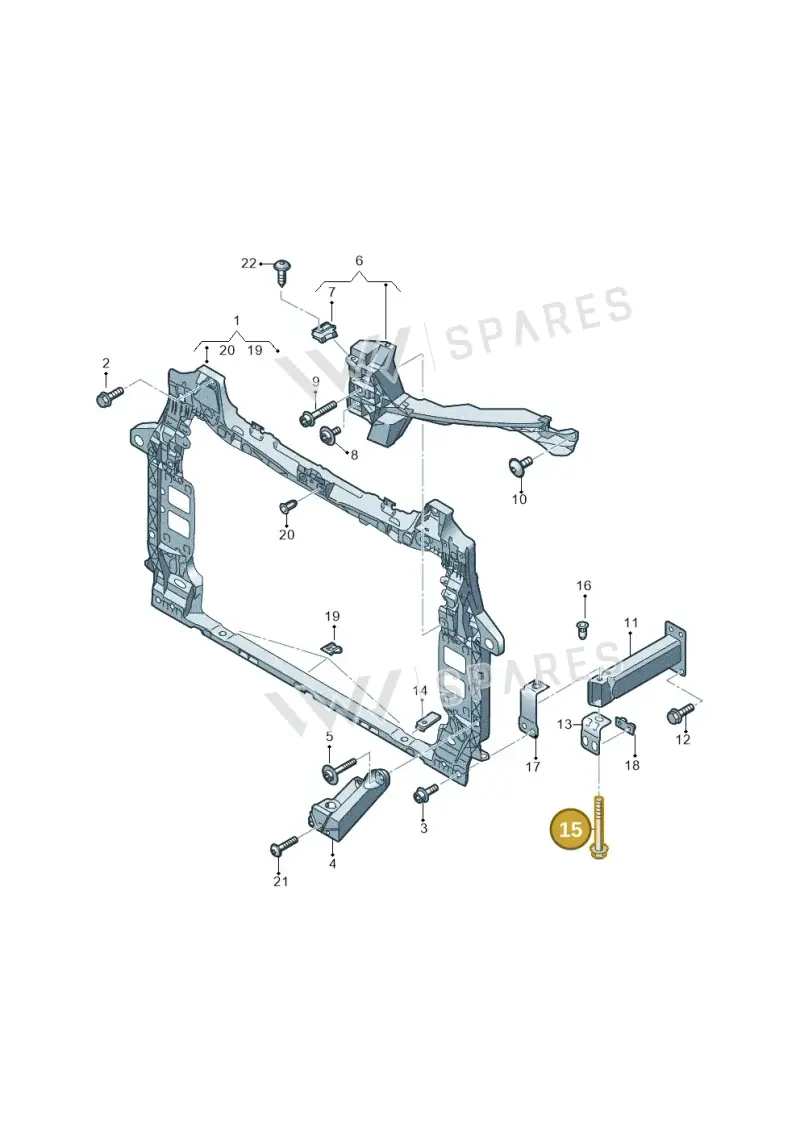 N10576702 — Audi RS Q8 Quattro (2019-) diagram 429805500, position 15