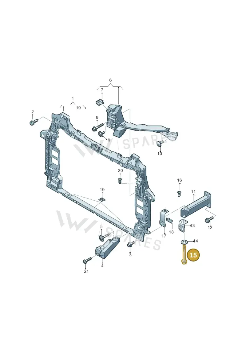 N10576702 — Audi Q7 qu. 3.0 TDI (2015-2019) diagram 859805500, position 15